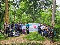 Group photo of Wiki Loves Butterfly Photo Walk, 2022 at Bankimnagar Forest