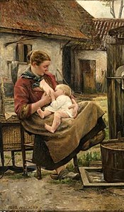 La jeune maman