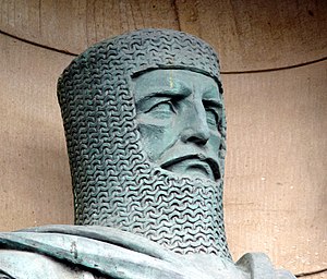 English: 1929 statue of William Wallace, one o...