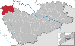維爾斯德魯夫在薩克森施韋茨-東厄爾士山郡的位置