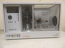 An X-ray diffractometer (XRD) used to identify the crystalline phases in the material XRD (Whole).jpg