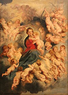 0 La Vierge à l'Enfant entourée des saints Innocents - Лувр - (2) .JPG