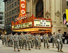 The 144th Illinois National Guard Band during the 2011 Chicago Memorial Day Parade 144th Illinois National Guard Band.jpg