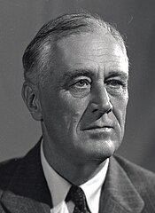 U.S. President Franklin D. Roosevelt of New York