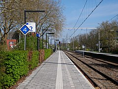 Veenendaal, Bahnsteiggleis 2