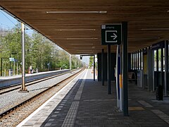 Veenendaal, Bahnsteiggleis 1