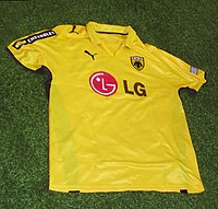 2008–09 AEK Athens F.C. home kit