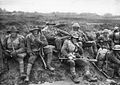 Members of the Australian 5th Division in France, December 1916.