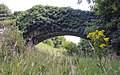 Abandoned railway line outside of Otley railway station