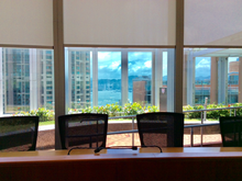 Academic Conference Room of the Faculty of Law at the Cheng Yu Tung Tower on the Centennial Campus with the view of Victoria Harbour Academic Conference Room of the HKU Faculty of Law at the Cheng Yu Tung Tower on the HKU's Centennial Campus.png