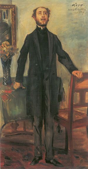 Alfred Kerr, by Lovis Corinth, 1907.jpg