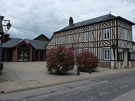 The town hall in Amfreville-la-Campagne