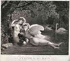 Nymphs bathing, after Lethier (1830)
