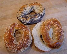 Bagels mit Sesam oder Mohn