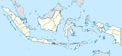 Location of Bali