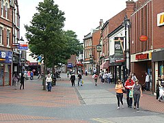 Bulwell Main Street, looking north - geograph.org.uk - 1465743.jpg