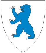 Coat of arms of Buskerud county (1966-2019)