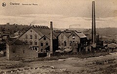 Charleroi, verrerie de l'Ancre