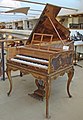 Het klavecimbel Pleyel Musikinstrumenten Museum, Berlijn