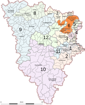 Carte de la circonscription