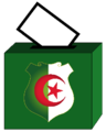 Réalisé pour l'illustration du Modèle:Ébauche politique algérienne.