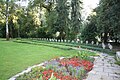 Detail, Ehrenfriedhof für die Toten des Zweiten Weltkrieges