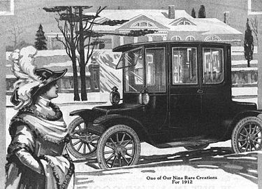 Detroit Electric, 1912 год