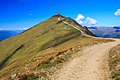 pohled na vrchol Helmu od Sillianerhütte