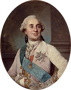 Luigi XVI ritratto da Joseph-Siffrein Duplessis (1776).