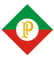 Το πρώτο έμβλημα της ομάδας, ως Παλέστρα Ιτάλια, το 1921