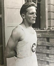 Swiss Olympic Wrestler of 1928 Olympics in Amsterdam