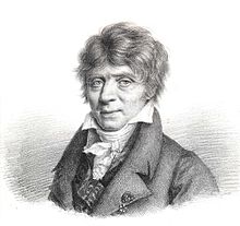 Gravure représentant l’ingénieur Gaspard de Prony (date inconnue).