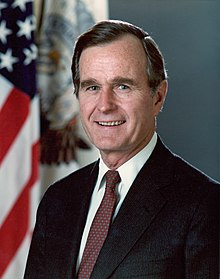 George H. W. Bush's vice presidential portrait, circa 1981