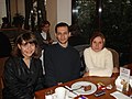 10 Kasım 2007 Vikipedi İstanbul buluşması, soldan saha Bahar, Khutuck, Maderibeyza