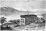 Hotel Victoria auf einer Darstellung von 1878