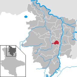 Läget för kommunen Hassel i Landkreis Stendal