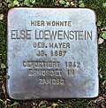 Hohenlimburg, Stolperstein Loewenstein Else