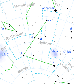 Hydrus constellation map.svg