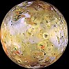 Volcanic eruptions on Io