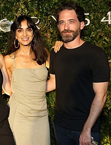 Israeli actors wife-and-husband Liraz Charhi and Tom Avni in 2021