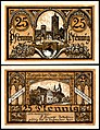 25 Pfennig Notgeldschein (von Jüterbog (1921)