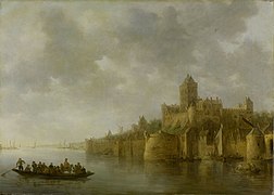 Valkhof i Nijmegen (1641) Rijksmuseum Amsterdam