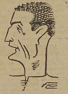 Description de l'image Jean_Carmouze_-_caricature_1946.jpg.