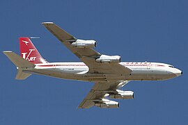 Boeing 707 de John Travolta.