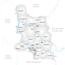 Stetten - Localizazion