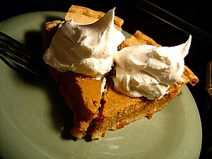 Last two pieces of pumpkin pie and they are mi...