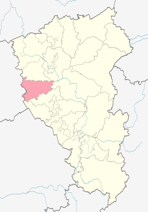 Промышленновский район Промышленновский муниципальный округ на карте