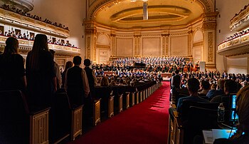 MCO performing in historic Carnegie Hall in NYC, NY, on July 13, 2019 MCO at Carnegie Hall in July 2019.jpg