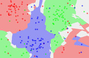 Fig. 3. 5NN 분류 지도.