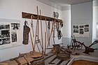 メーデバッハ市立博物館の農具の展示